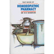 Textbook of Homoeopathic Pharmacy