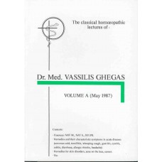 Classical Homoeopathic Lectures - Volume A