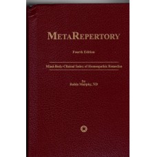 MetaRepertory - Mind-Body-Clinical Index of Homeopathic Remedies 